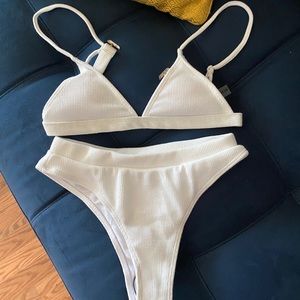 High waisted bikinis